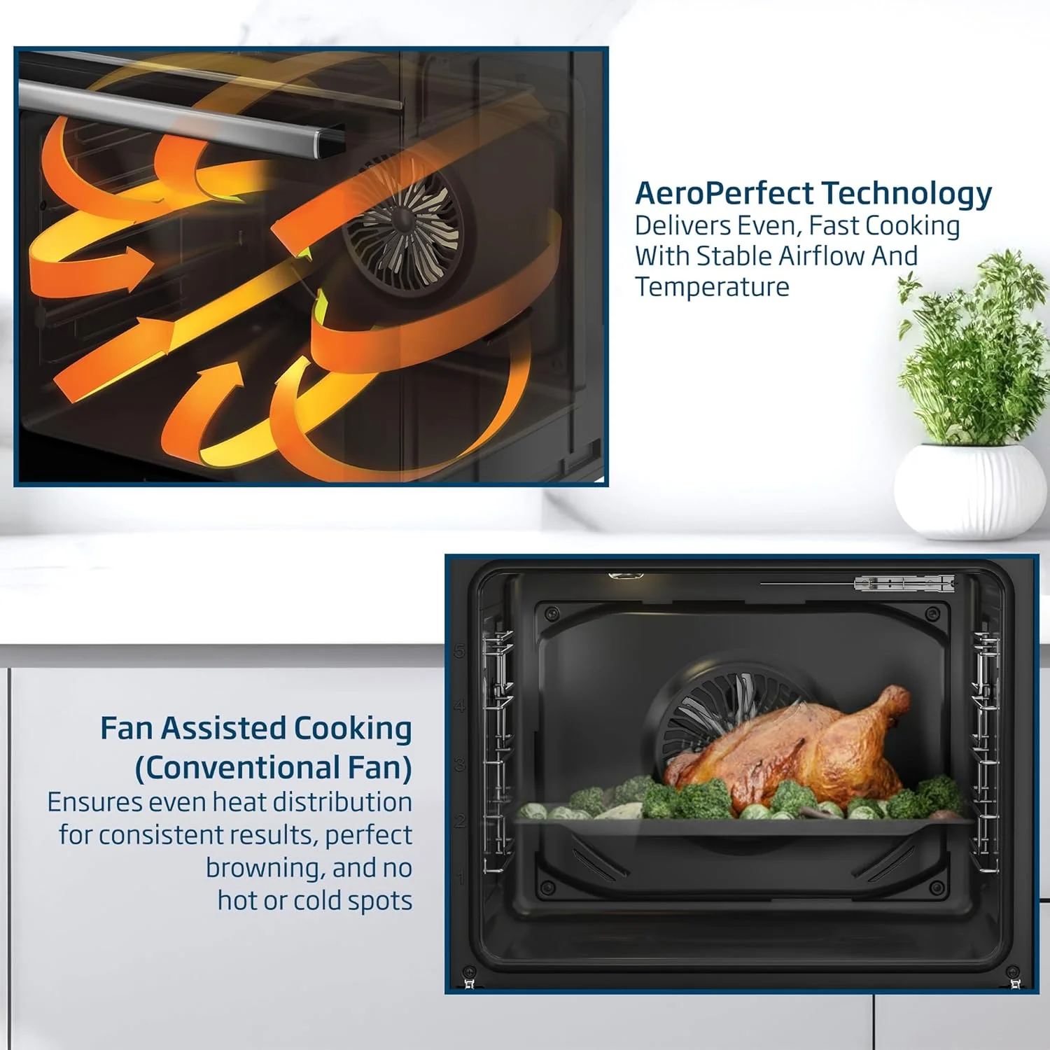 Beko Freestanding Electric Cooker 90x60cm – 5 Zones 111L Oven A+ Energy SteamShine BGM30203EX - Image 8