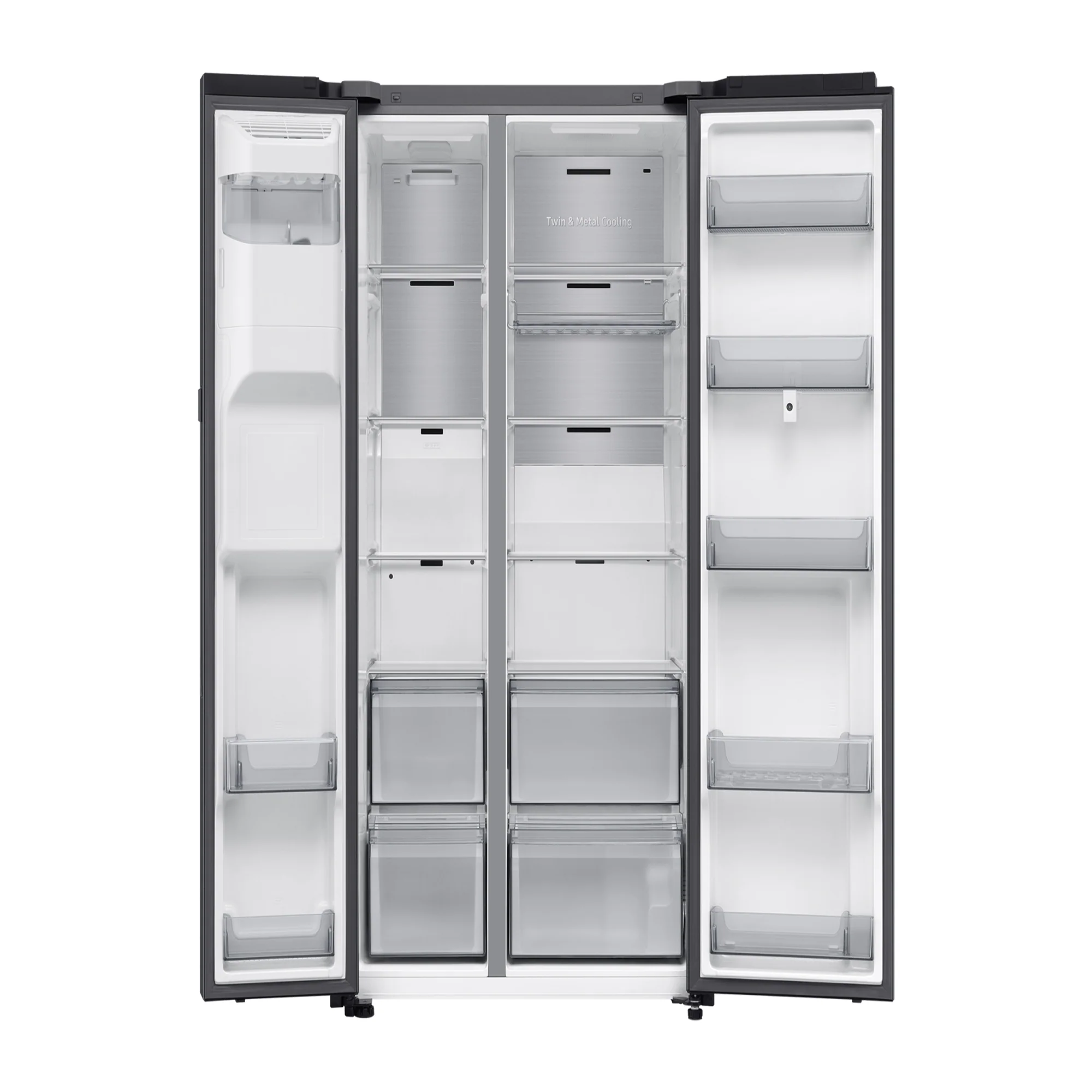 Samsung 614L AI Side by Side Refrigerator  RS90F66B1FA - Image 4