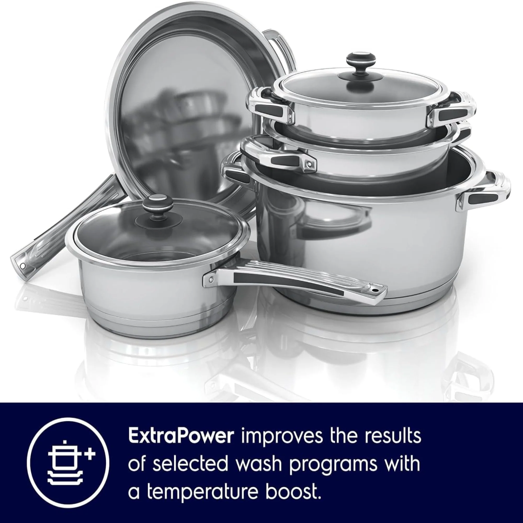Electrolux 13 Place Settings Freestanding Dishwasher – 6 Programs Inverter Motor AirDry Technology Delay Start ESF5513LOX - Image 11