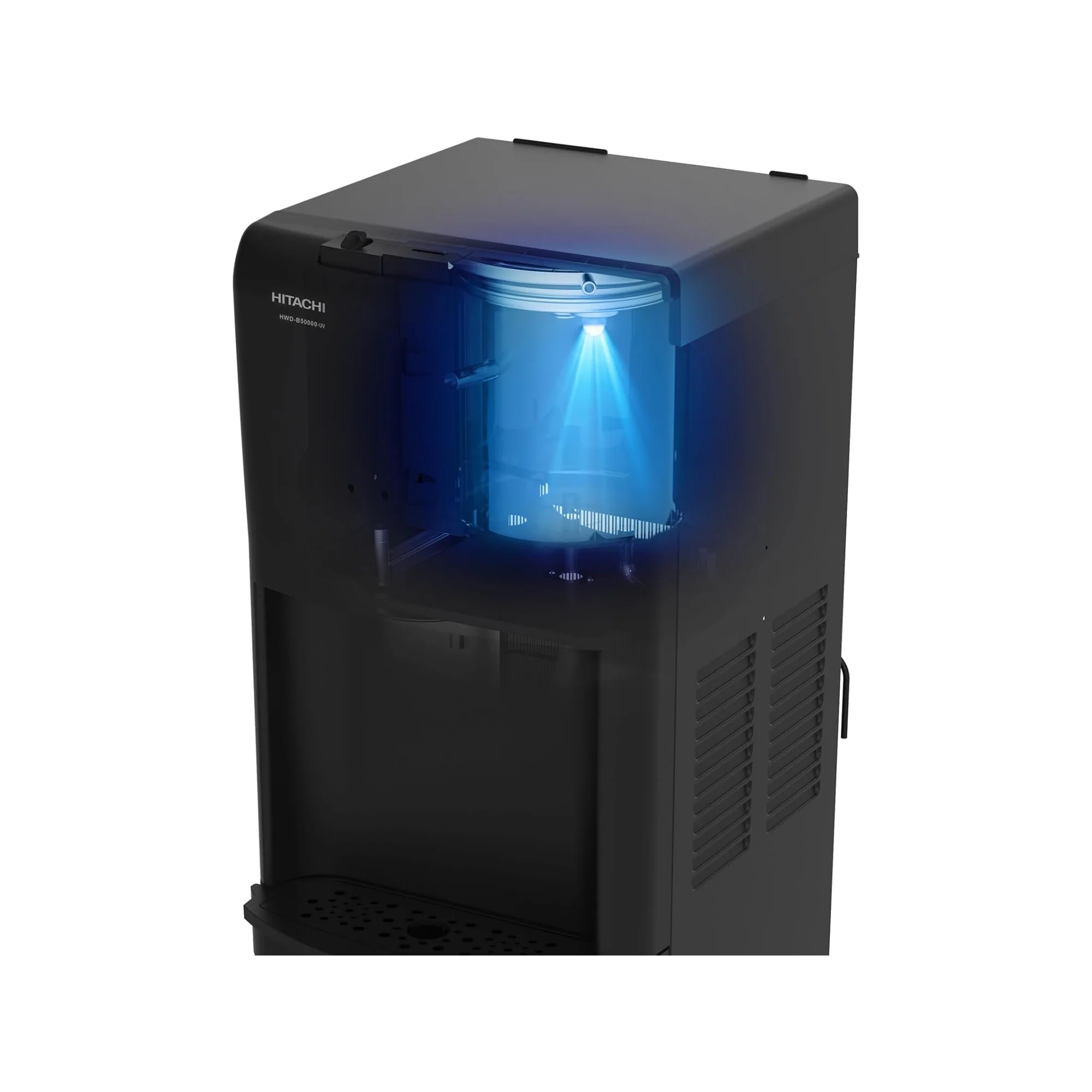 Hitachi UV Water Dispenser – Bottom Loading Compressor Cooling, Hot & Cold, Child Lock HWDB50000SV - Image 3