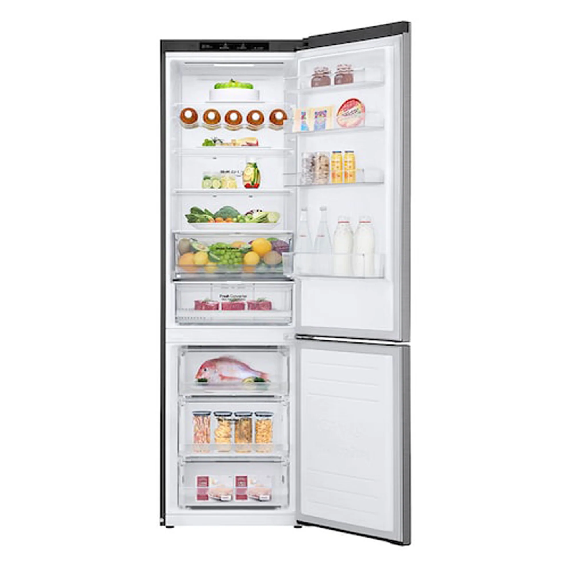 LG 384 Liter Bottom Freezer Refrigerator – No Frost Inverter Compressor DoorCooling+ Multi Air Flow GBB62PZGFN - Image 3