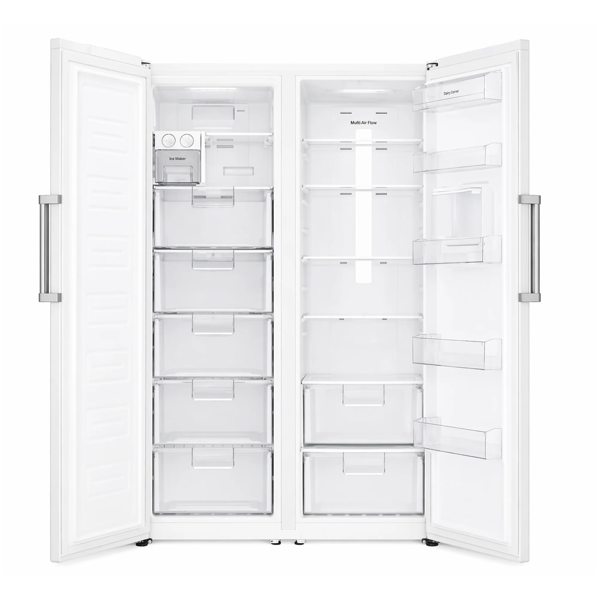 LG 708 Liter Twin Fridge & Freezer – No Frost Twin Cooling Inverter Compressor Water Dispenser GC-B414ELFM / GC-F411ELDM - Image 3