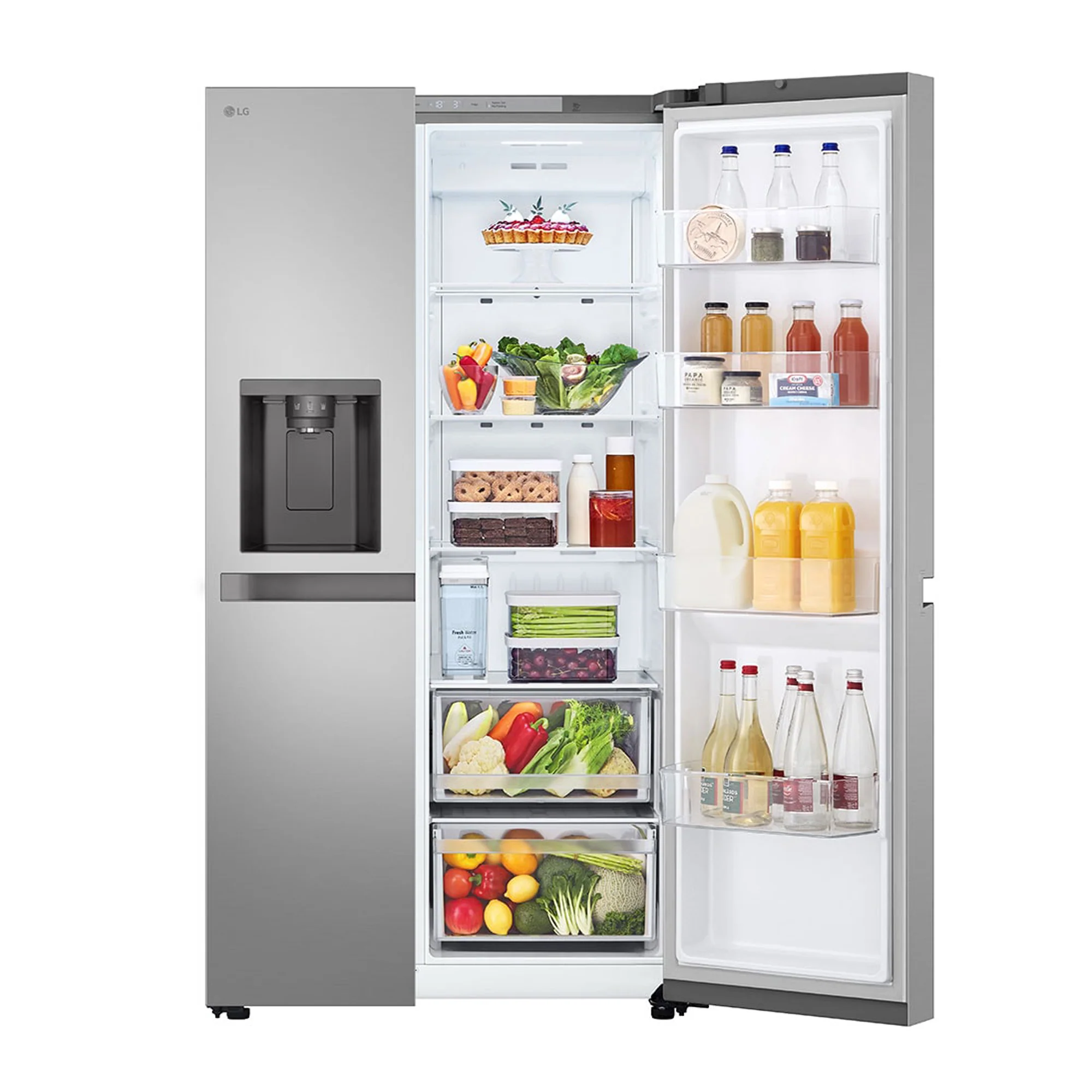 LG LinearCooling Side by Side Refrigerator GR-L267KLKW - Image 5