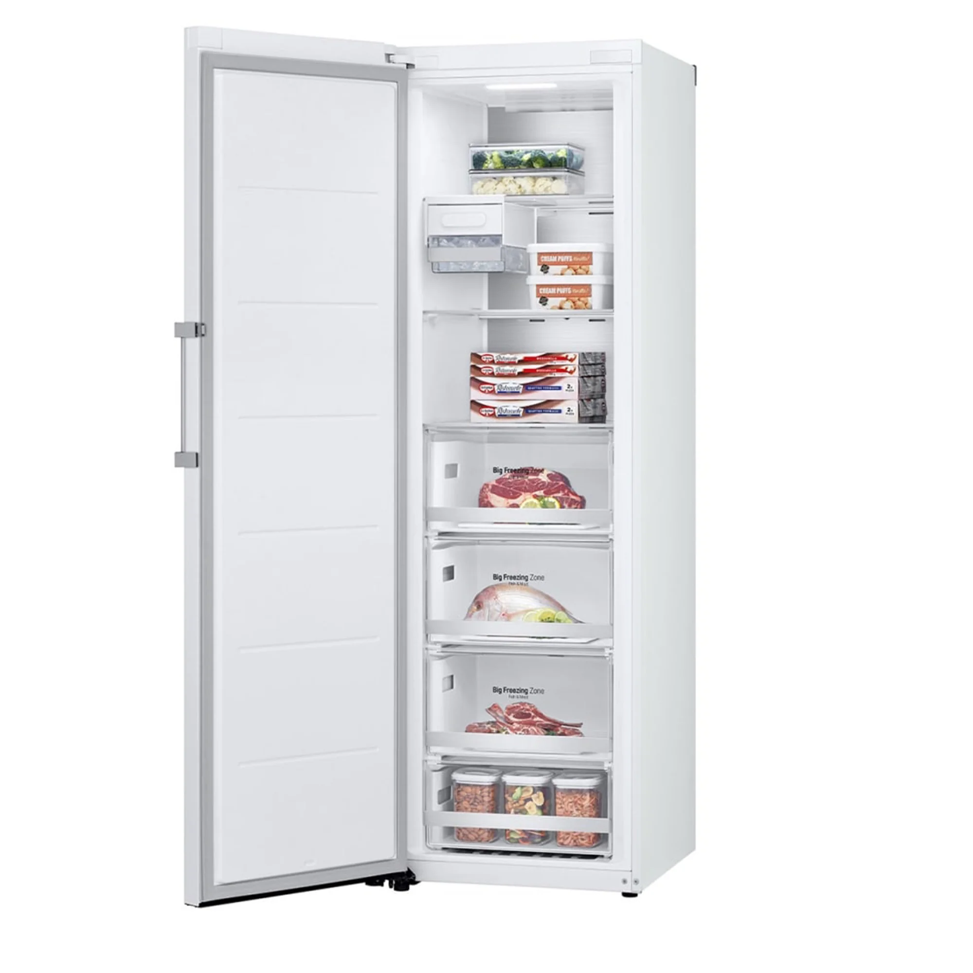 LG Single Door Freezer 324L – Smart Inverter Multi Air Flow No Frost GR-B414ELFM - Image 7