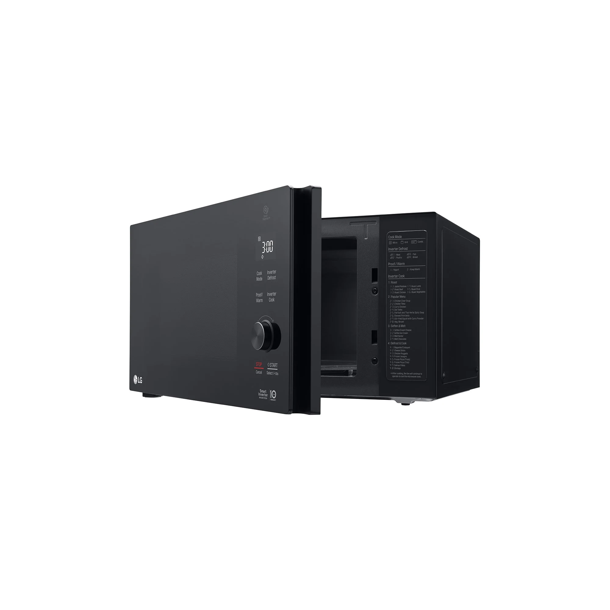 LG Microwave oven 42L Smart Inverter Even Heating and Easy Clean Black color MS42660BS - Image 5
