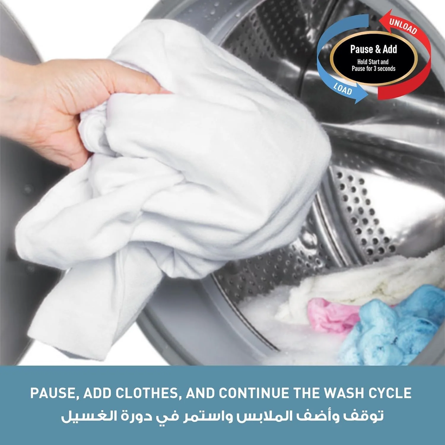 Panasonic Front Load Washer Dryer Combo 8 kg Wash + 6 kg Dry NA-S086M4 - Image 4