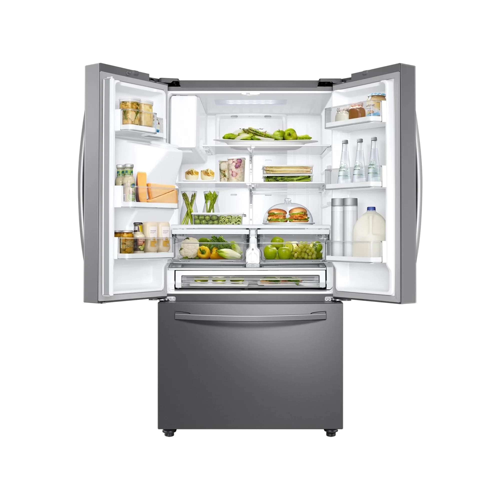 Samsung French Door Refrigerator 630L – Twin Cooling Plus Water & Ice Dispense No Frost RF23R62E3SR - Image 3