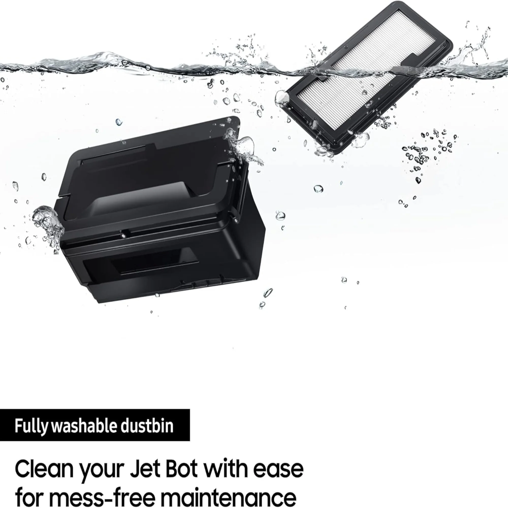 Samsung Jet Bot Robot Vacuum Cleaner – 60W Suction LiDAR Navigation Smart Control VR30T80313W - Image 15