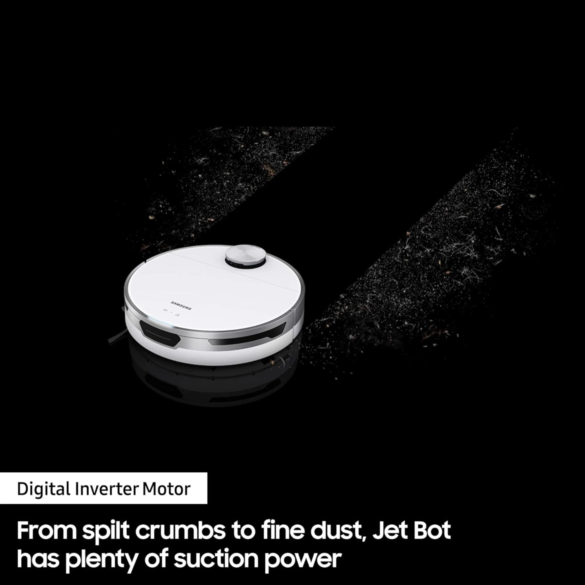 Samsung Jet Bot Robot Vacuum Cleaner – 60W Suction LiDAR Navigation Smart Control VR30T80313W - Image 19