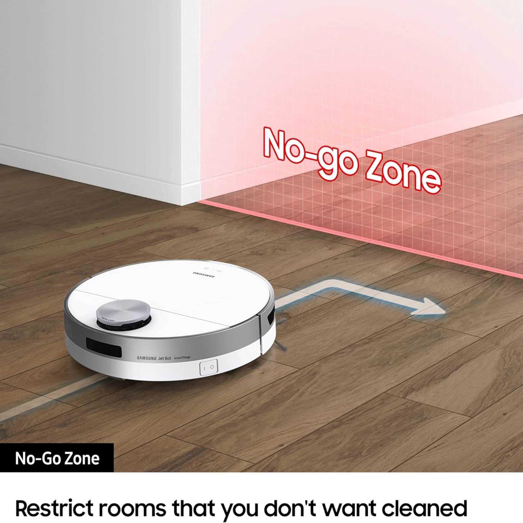 Samsung Jet Bot Robot Vacuum Cleaner – 60W Suction LiDAR Navigation Smart Control VR30T80313W - Image 20
