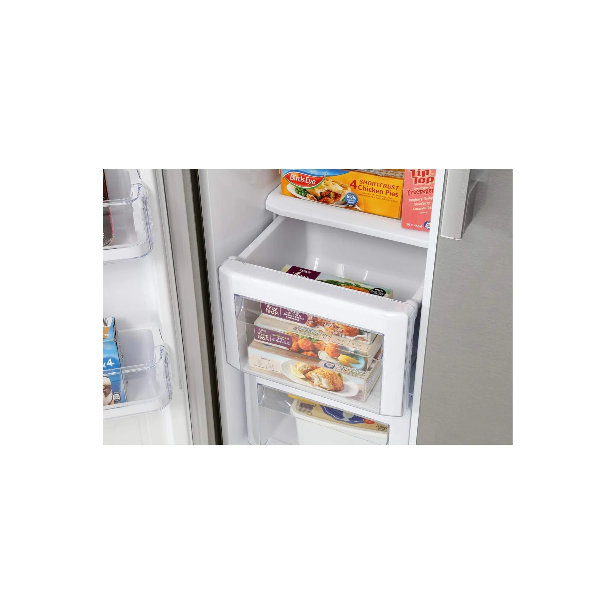 Samsung Side-by-Side Refrigerator 525L – No Frost Digital Inverter All-Around Cooling RS54N3103SA - Image 7
