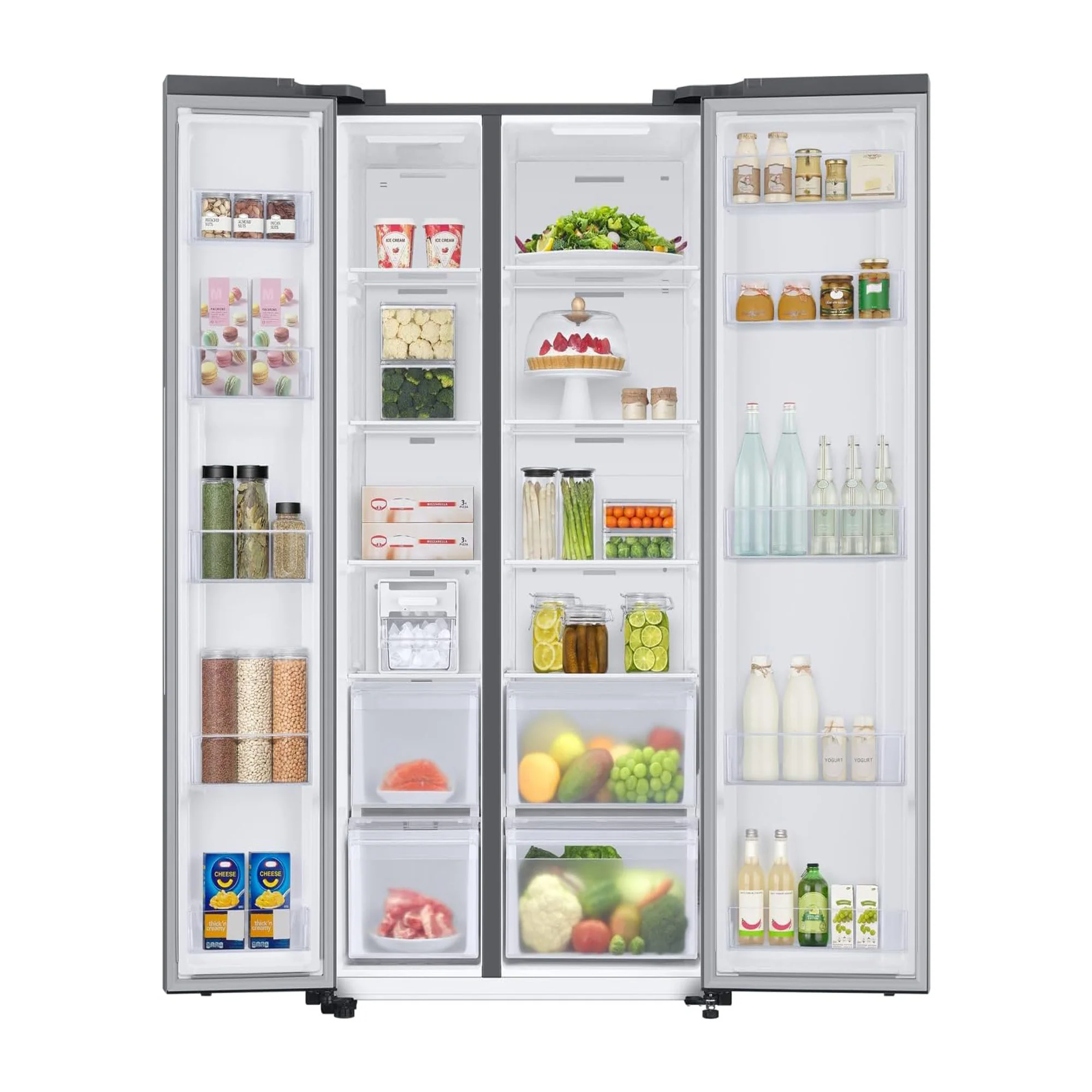 Samsung SpaceMax™ American-Style Fridge Freezer 652 L Twin Cooling Plus RS66A8101S9 Silver - Image 6