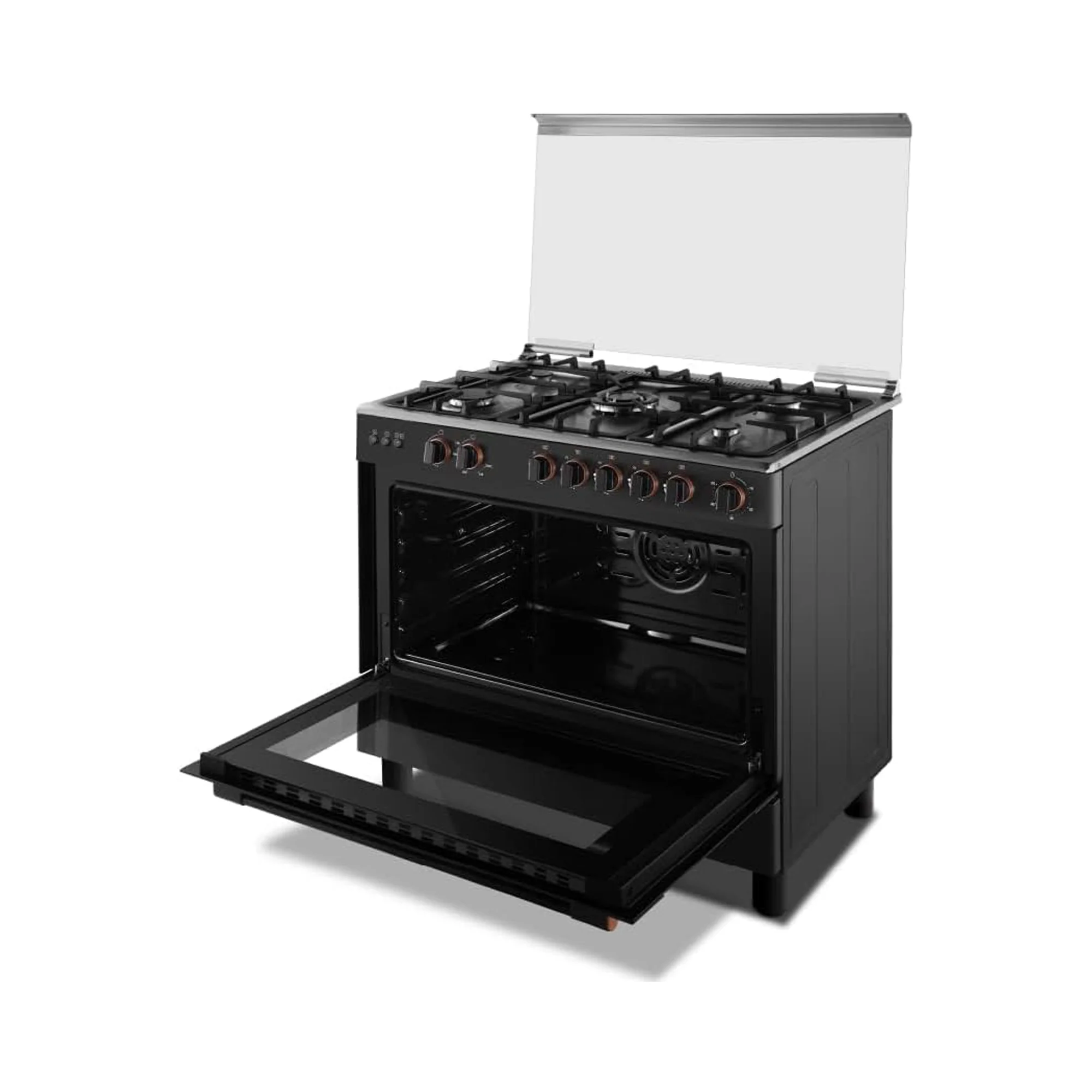Toshiba 90 × 60 cm Freestanding Gas Cooking Range 5 Burners TBA-36LMG5G089KS – Gas Oven & Grill - Image 3